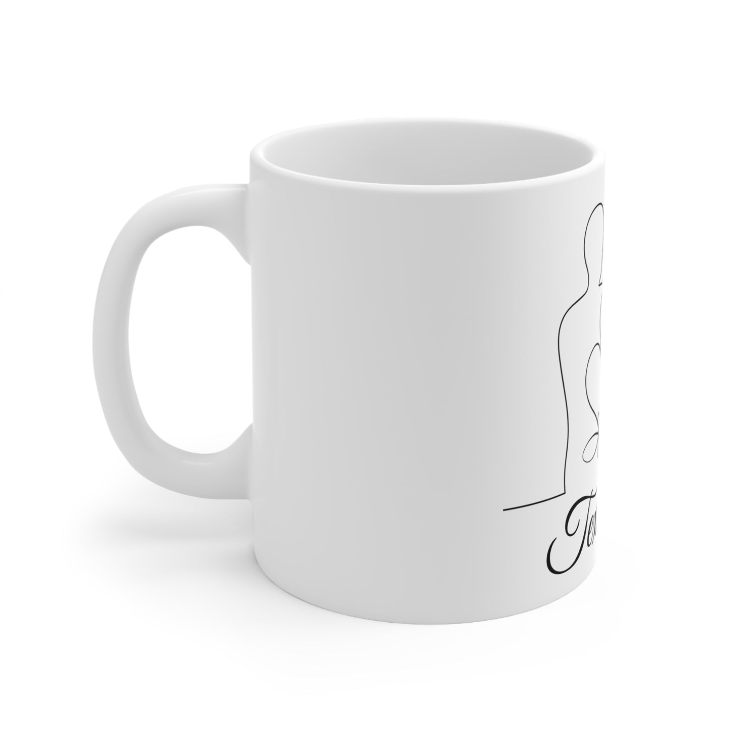 Romantische Kaffeetasse für Paare