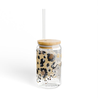 Trinkglas 16oz Leo Look