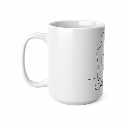 Romantische Kaffeetasse für Paare