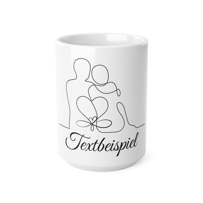 Romantische Kaffeetasse für Paare