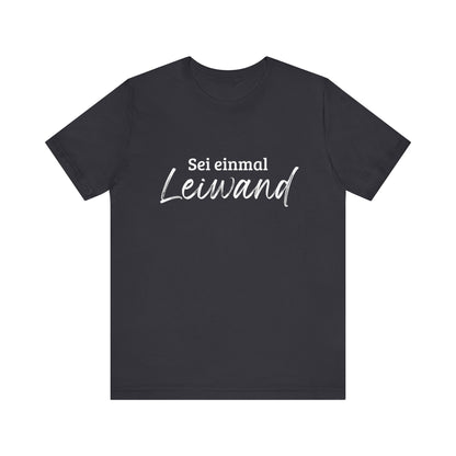 Damen T-Shirt Leiwand