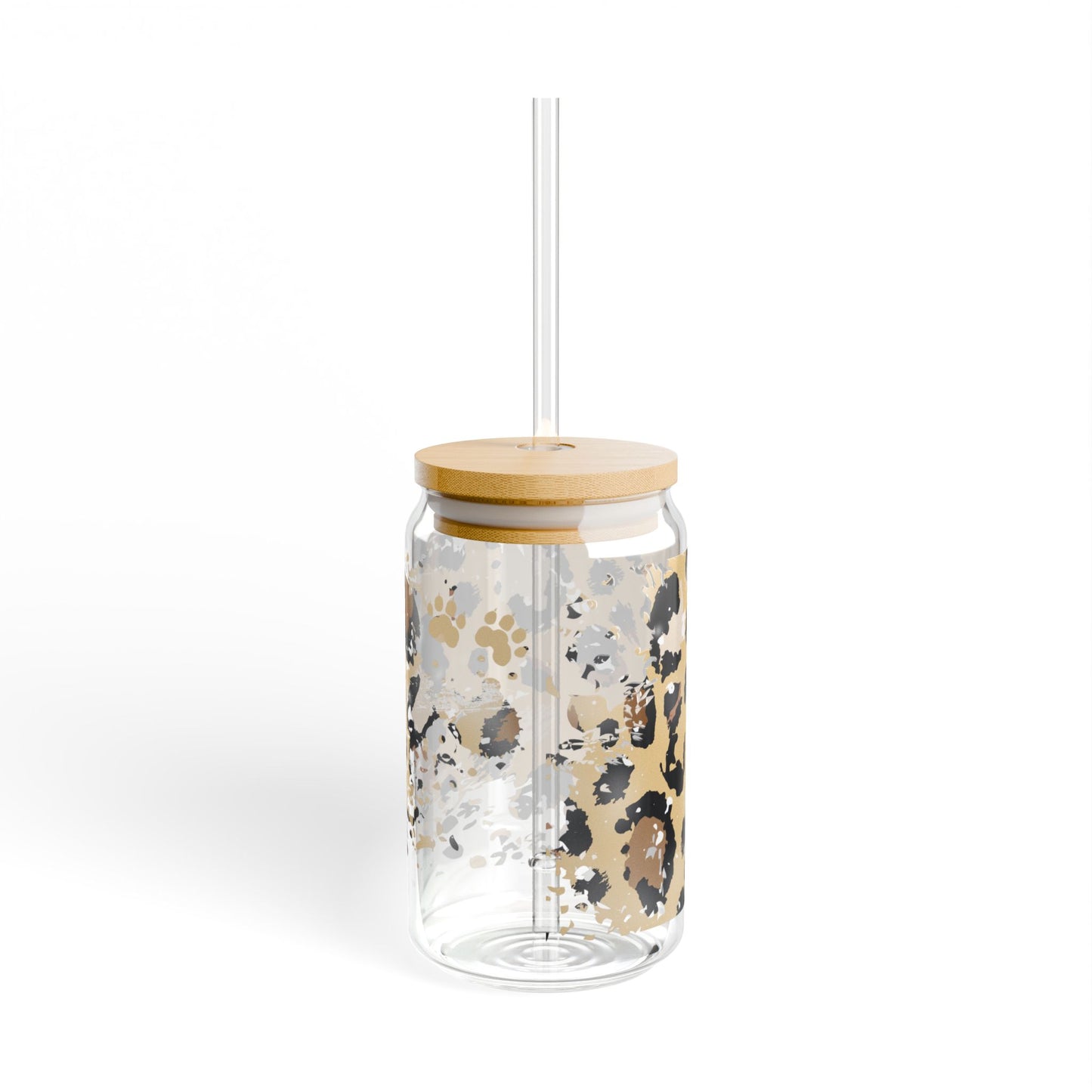 Trinkglas 16oz Leo Look