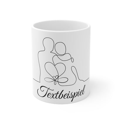 Romantische Kaffeetasse für Paare