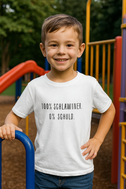 Kinder T-Shirt | Österreichisch - Schlawiner - für Schlitzohren | Baumwolle | Lustig | Kinder | Öko